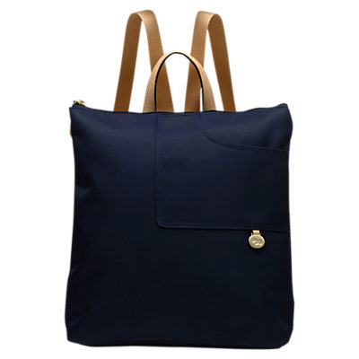 Radley Pocket Essentials Fabric Large Backpack Navy Radley Pocket Essentials Fabric Large Backpack Navy